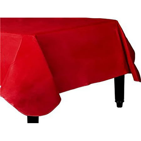 579590.40000000002 TradeMart Inc Amscan Flannel-Backed Oblong Table Cover Party Supply 52 x 90 Apple Red 6 ct 579590.40000000002 TradeMart Inc Amscan Flannel-Backed Oblong Table Cover Party Supply 52 x 90 Apple Red 6 ct